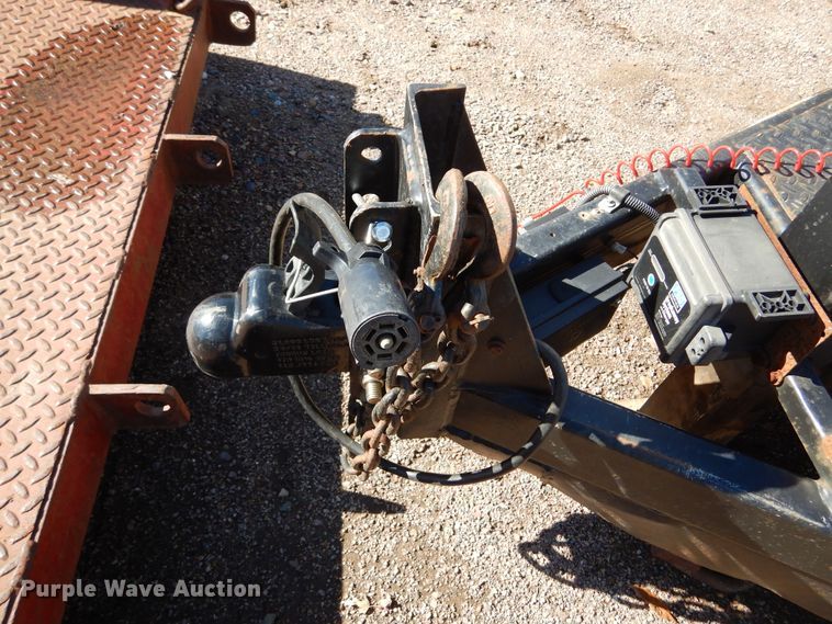 image for item KO9217 2010 M&S  tilt deck equipment trailer