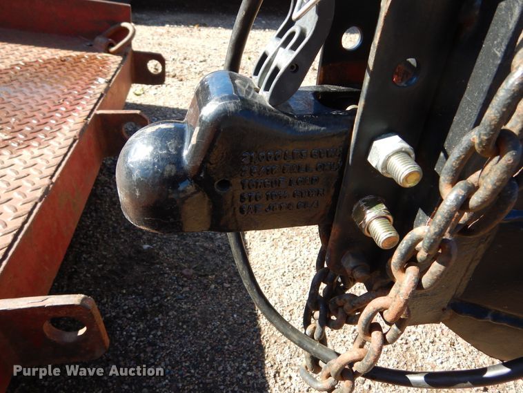 image for item KO9217 2010 M&S  tilt deck equipment trailer