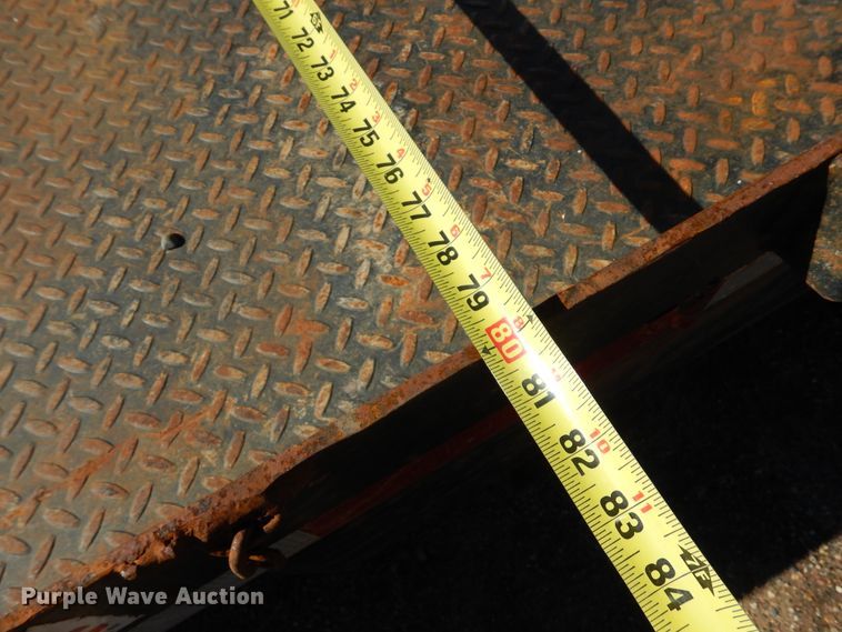 image for item KO9217 2010 M&S  tilt deck equipment trailer