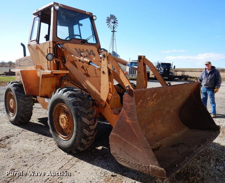 image for item KY9561 1983 Case W14  wheel loader