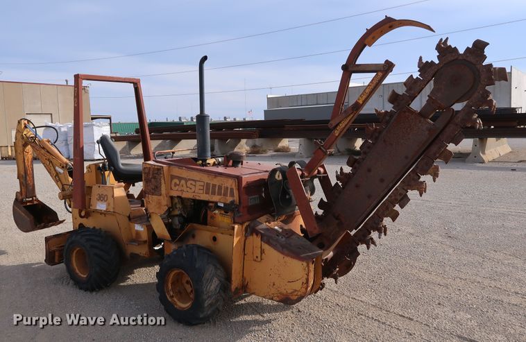 image for item KY9751 1988 Case 360  trencher