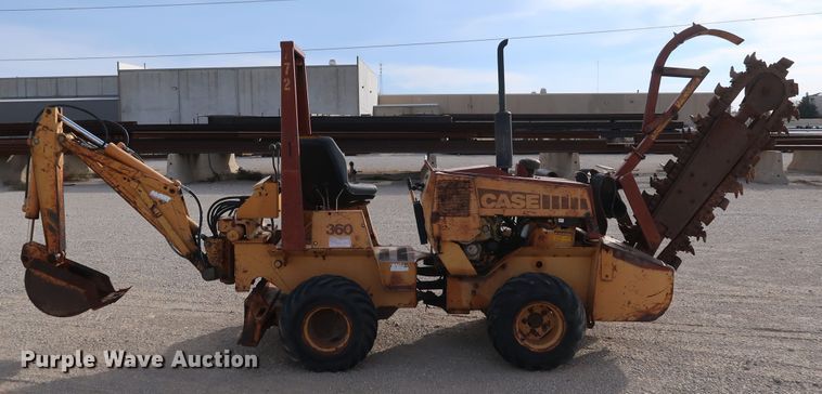image for item KY9751 1988 Case 360  trencher