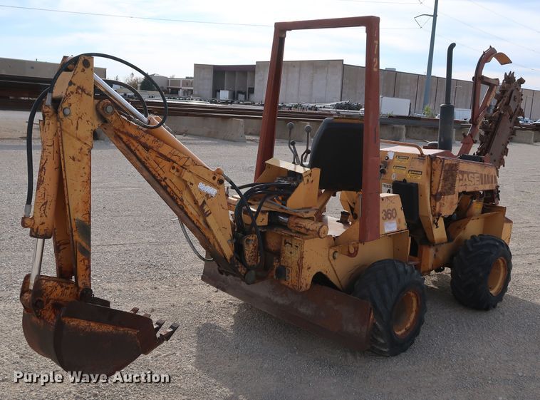 image for item KY9751 1988 Case 360  trencher