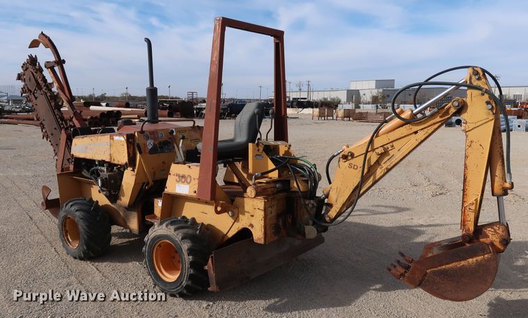 image for item KY9751 1988 Case 360  trencher