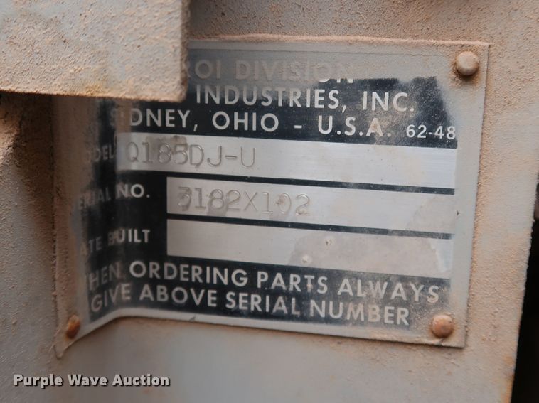 image for item KY9754 1992 Mack MR688P  paint striper truck