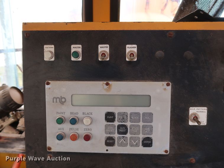 image for item KY9754 1992 Mack MR688P  paint striper truck