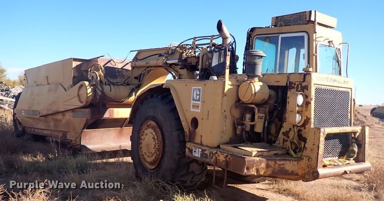 image for item DL5986 1979 Caterpillar 623B  water wagon