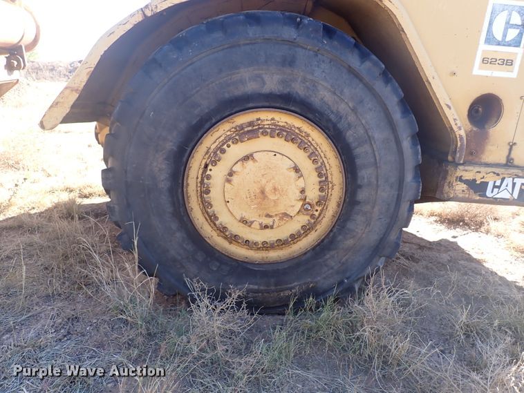 image for item DL5986 1979 Caterpillar 623B  water wagon