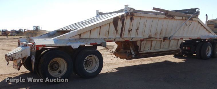 image for item DL5992 2005 CTS  bottom dump trailer