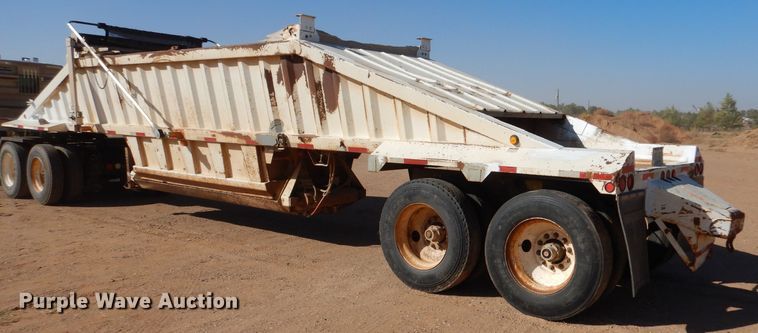 image for item DL5992 2005 CTS  bottom dump trailer
