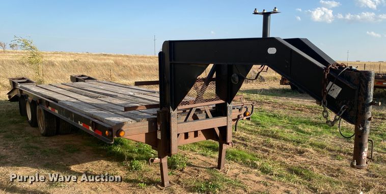 image for item DL5993 2007 Belshe DT255  equipment trailer