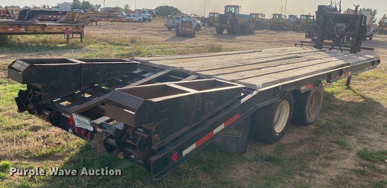 image for item DL5993 2007 Belshe DT255  equipment trailer