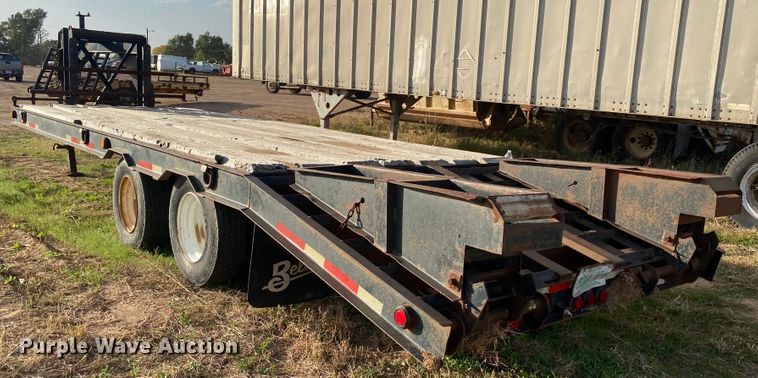 image for item DL5993 2007 Belshe DT255  equipment trailer