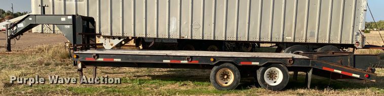 image for item DL5993 2007 Belshe DT255  equipment trailer