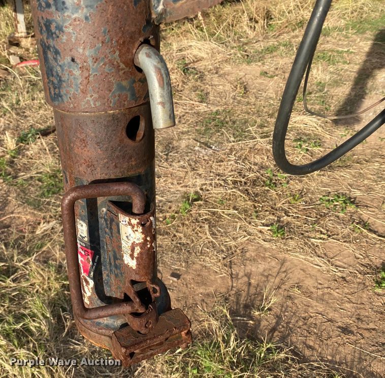 image for item DL5993 2007 Belshe DT255  equipment trailer