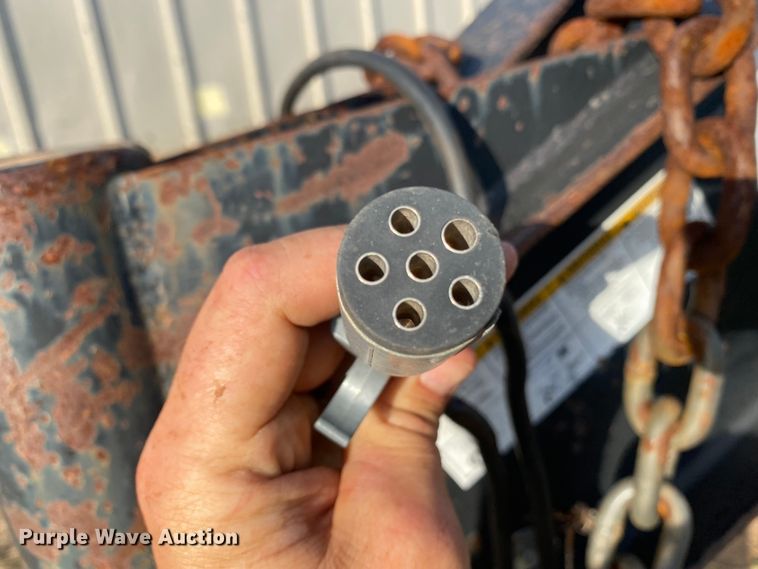 image for item DL5993 2007 Belshe DT255  equipment trailer