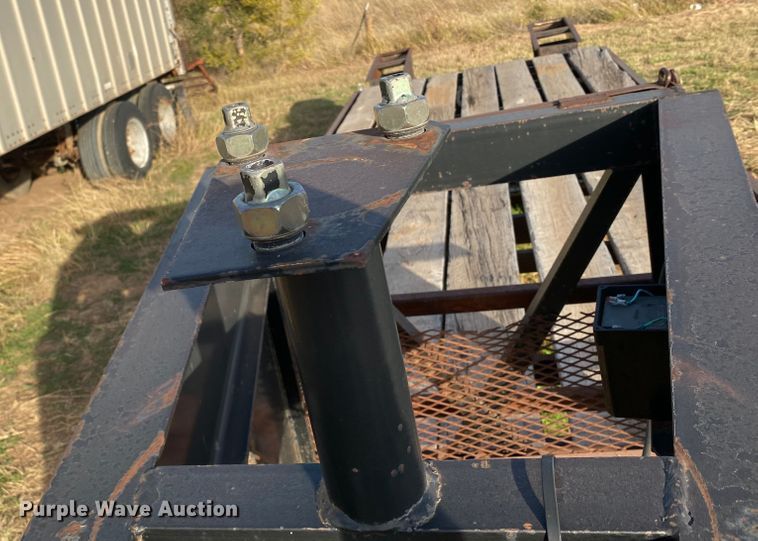 image for item DL5993 2007 Belshe DT255  equipment trailer