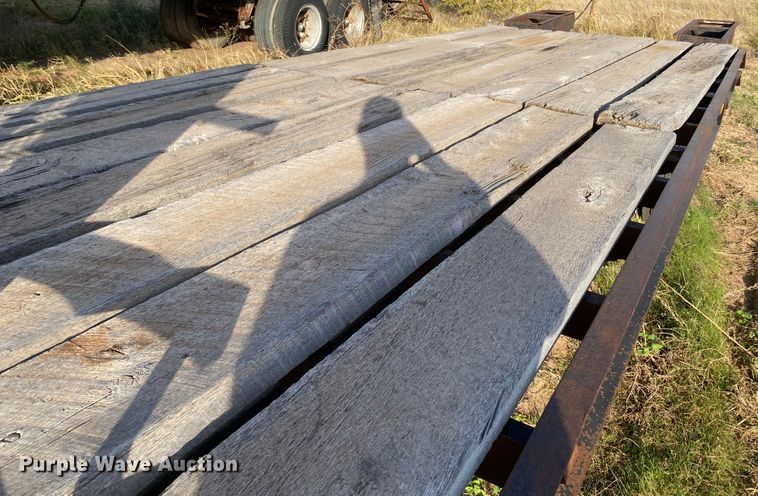 image for item DL5993 2007 Belshe DT255  equipment trailer