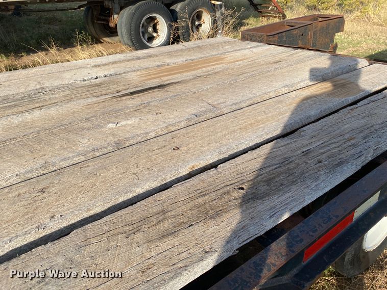 image for item DL5993 2007 Belshe DT255  equipment trailer