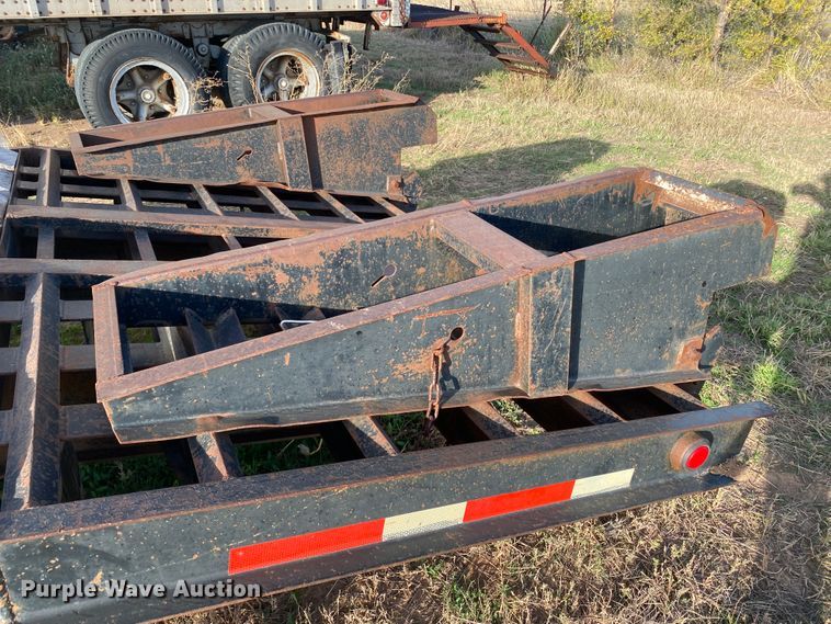 image for item DL5993 2007 Belshe DT255  equipment trailer
