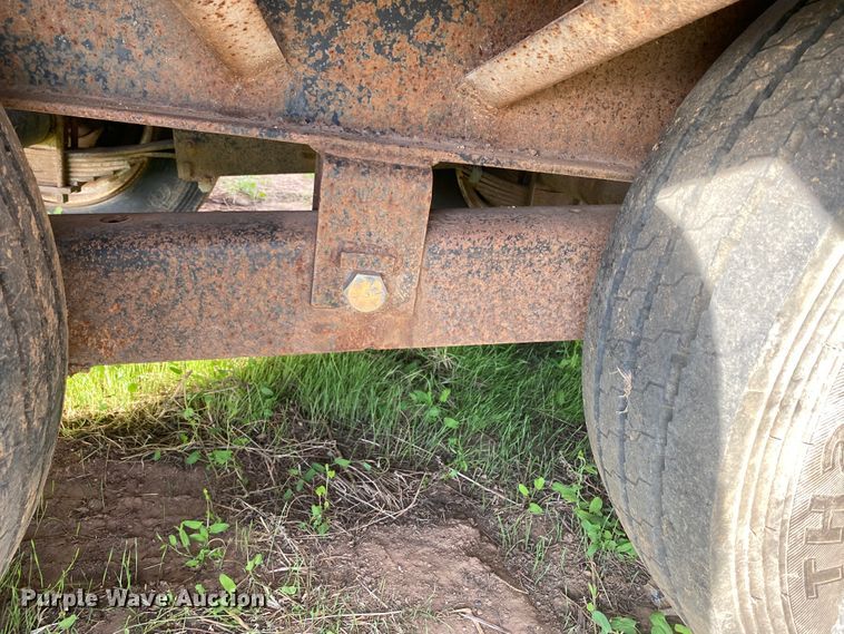 image for item DL5993 2007 Belshe DT255  equipment trailer