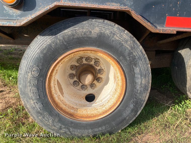 image for item DL5993 2007 Belshe DT255  equipment trailer