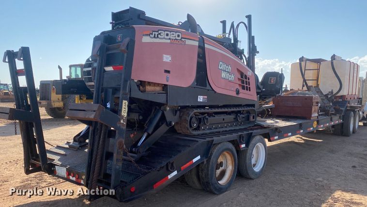 image for item DL5995 Ditch Witch JT3020 Mach 1  directional boring unit with trailer