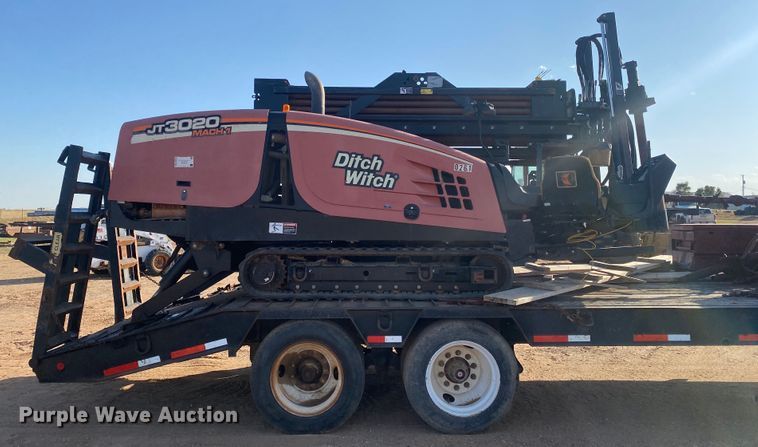image for item DL5995 Ditch Witch JT3020 Mach 1  directional boring unit with trailer