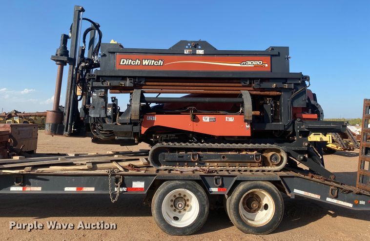 image for item DL5995 Ditch Witch JT3020 Mach 1  directional boring unit with trailer