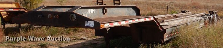 image for item DL5997 1999 Atoka 50LB  equipment trailer