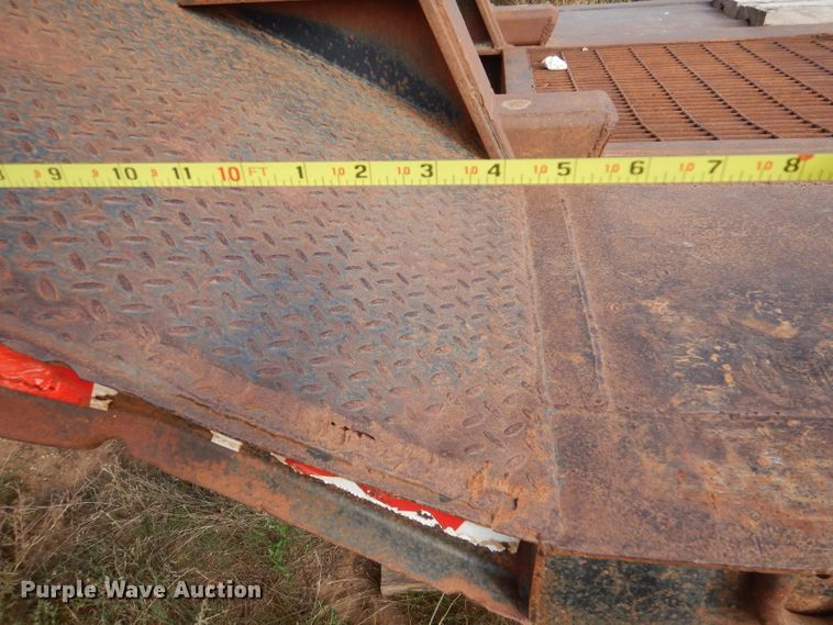 image for item DL5997 1999 Atoka 50LB  equipment trailer