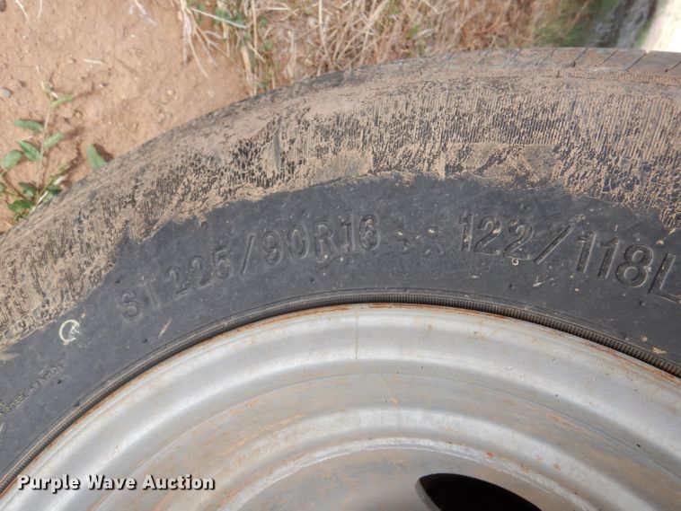 image for item DL5998 2004 Belshe  equipment trailer