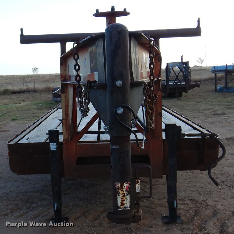 image for item DL6002 1989 Belshe FB-26  equipment trailer