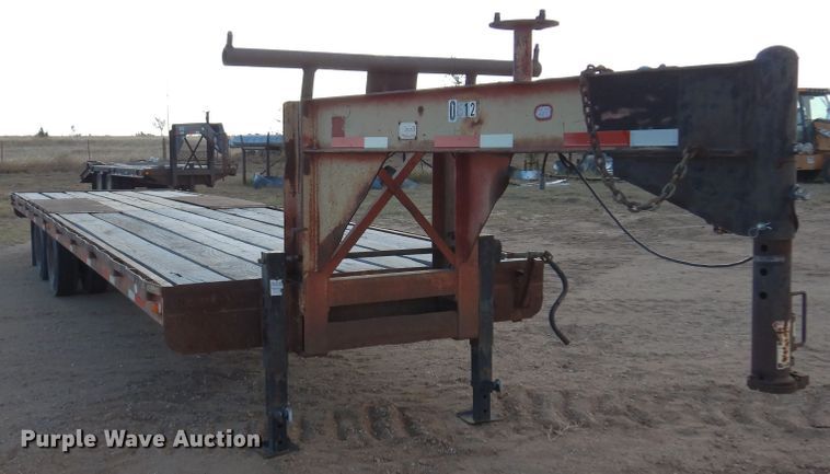 image for item DL6002 1989 Belshe FB-26  equipment trailer