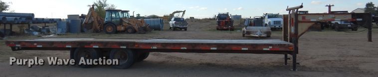 image for item DL6002 1989 Belshe FB-26  equipment trailer
