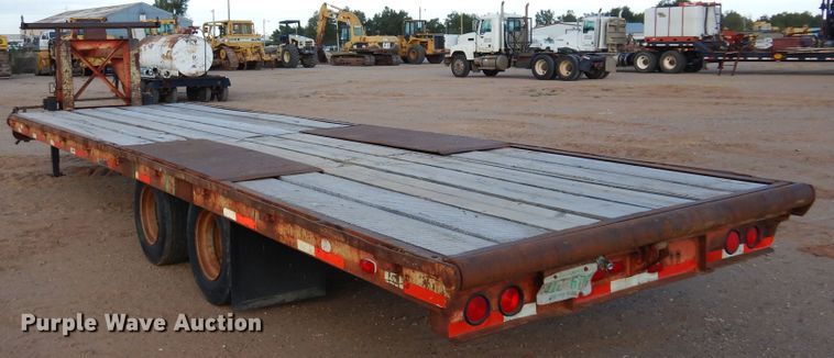 image for item DL6002 1989 Belshe FB-26  equipment trailer