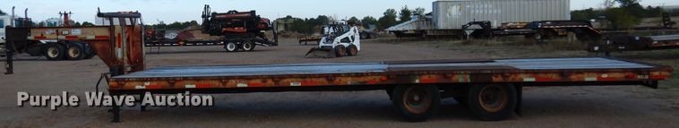 image for item DL6002 1989 Belshe FB-26  equipment trailer