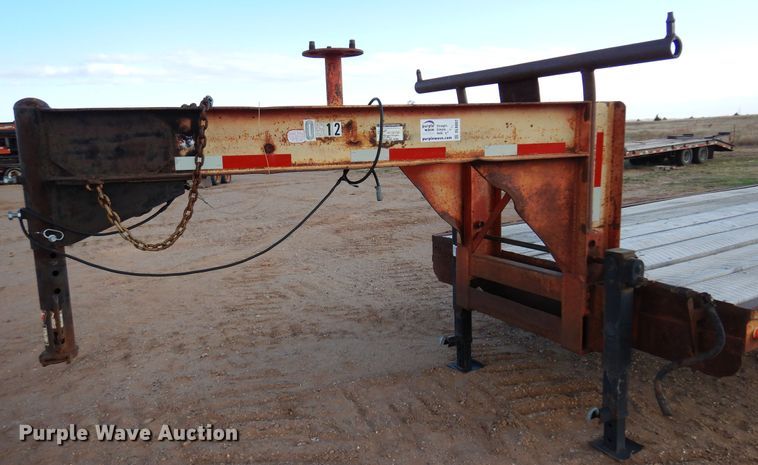 image for item DL6002 1989 Belshe FB-26  equipment trailer