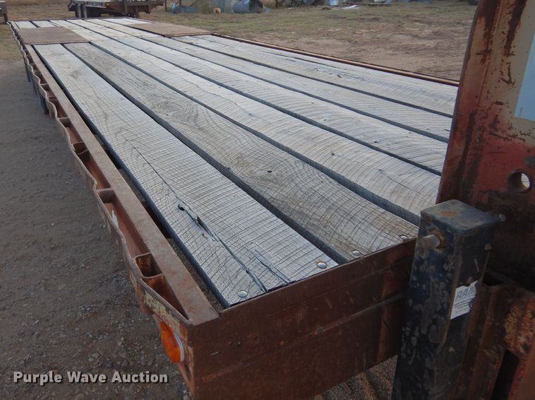 image for item DL6002 1989 Belshe FB-26  equipment trailer