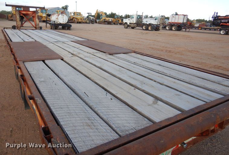 image for item DL6002 1989 Belshe FB-26  equipment trailer