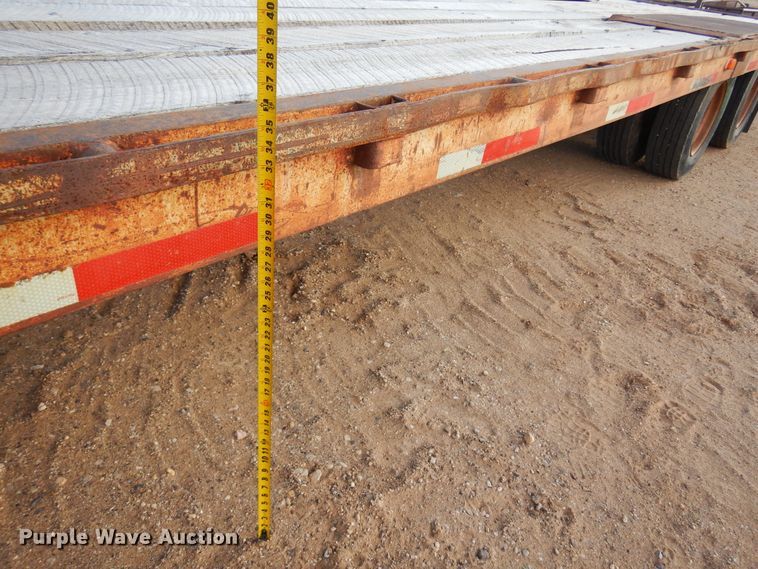 image for item DL6002 1989 Belshe FB-26  equipment trailer