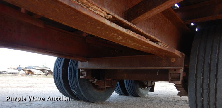 image for item DL6002 1989 Belshe FB-26  equipment trailer