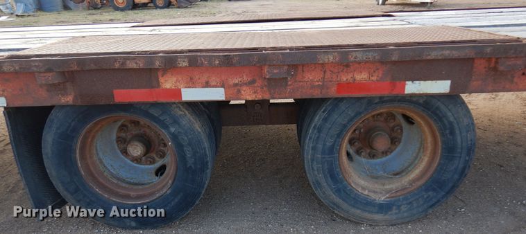 image for item DL6002 1989 Belshe FB-26  equipment trailer