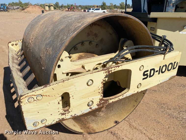 image for item DL6004 2007 Ingersoll Rand SD100D  single drum vibratory roller