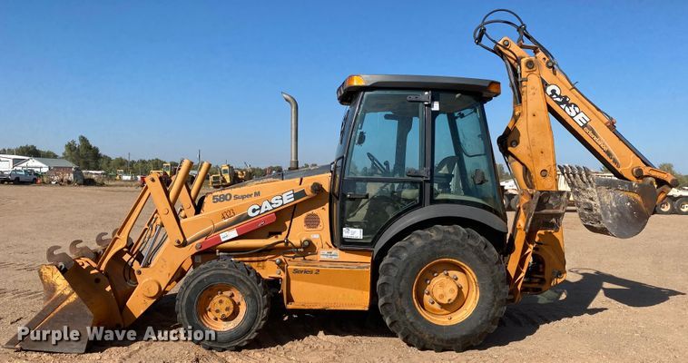 image for item DL6006 2005 Case 580 Super M  backhoe