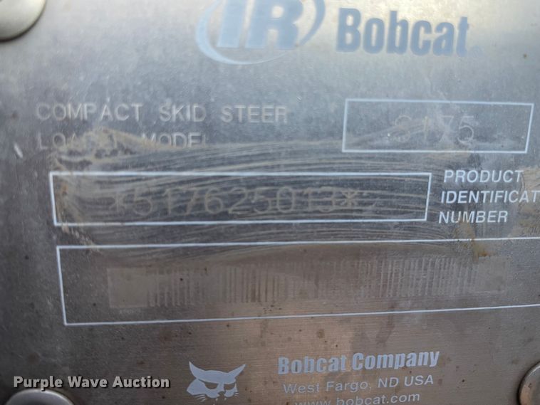 image for item DL6007 2001 Bobcat S175  skid steer loader