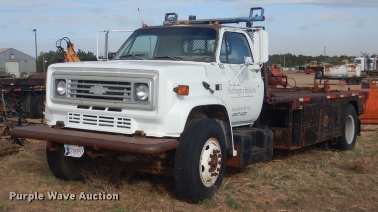 image for item DL6009 1989 Chevrolet C70  winch truck