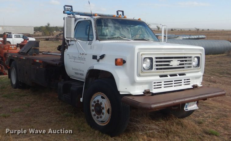 image for item DL6009 1989 Chevrolet C70  winch truck