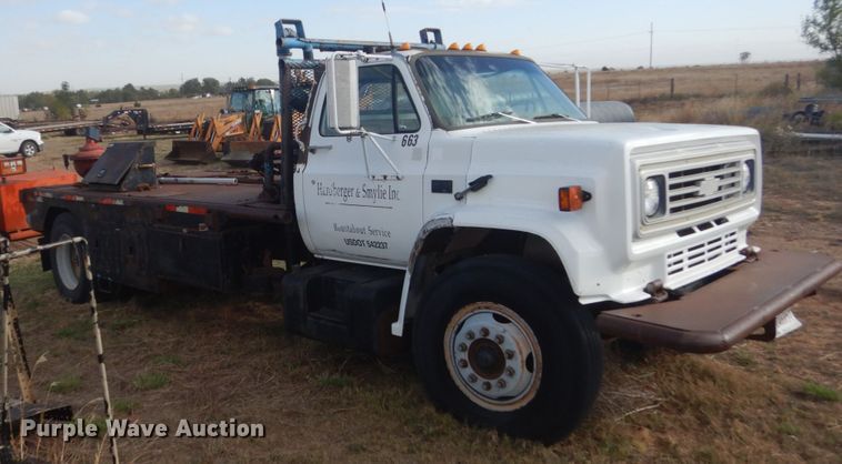 image for item DL6009 1989 Chevrolet C70  winch truck