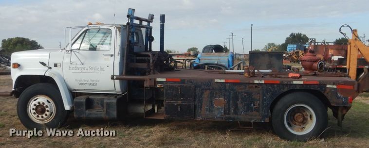 image for item DL6009 1989 Chevrolet C70  winch truck